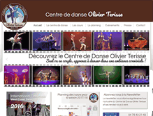 Tablet Screenshot of danse-terisse.com